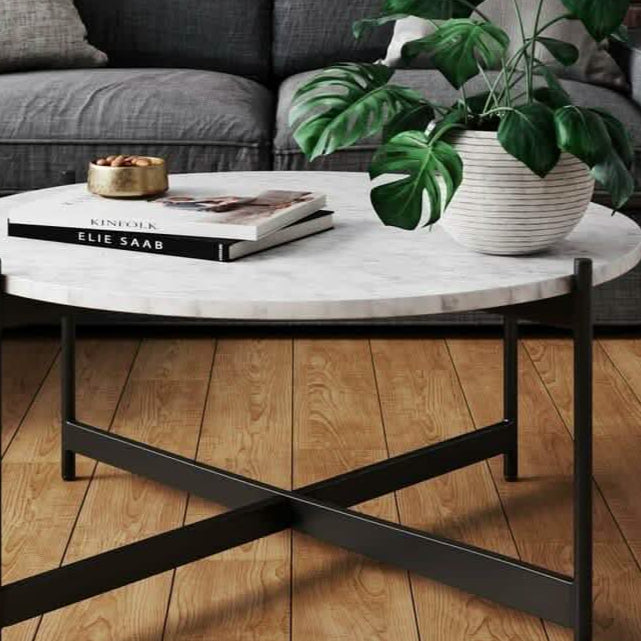 ترابيزة قهوة ام دي اف، 80*45 سم