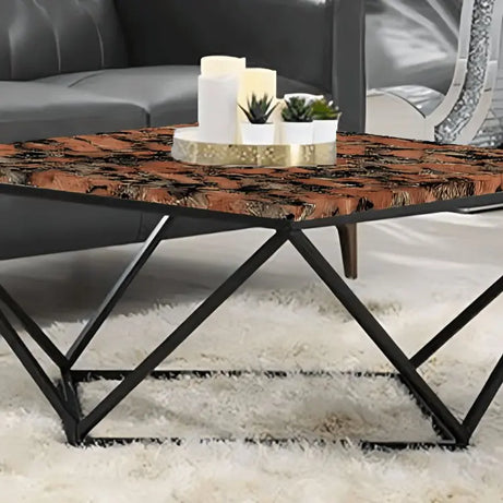 ترابيزة قهوة بسطح جرانيت 80*80*80*45 سم - LUS46 - Homix