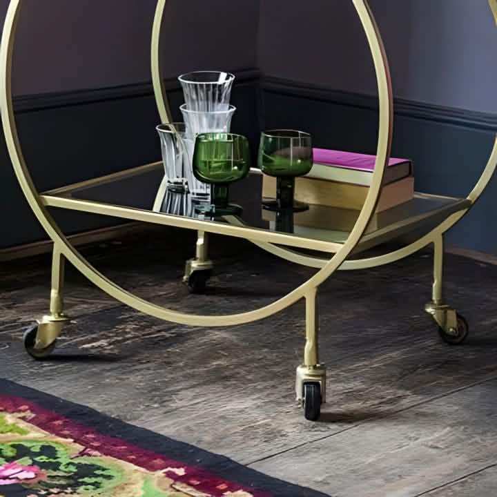 ترابيزة تقديم معدن 80*40*90 سم - RON225 Royal Iron
