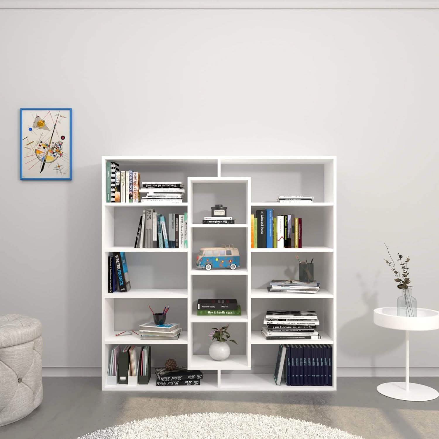 تسوق الأن من هومكس  وحدة تخزين لون أبيض 80*30*100 سم - CLG728 بأفضل سعر وأفضل جودة 