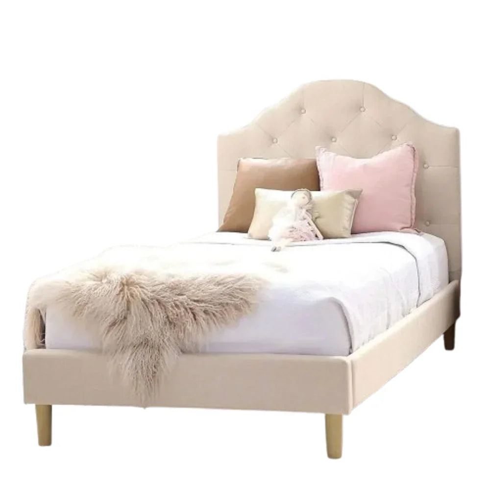 سرير فردي خشب ام دي اف و زان، 120*200*120 سم