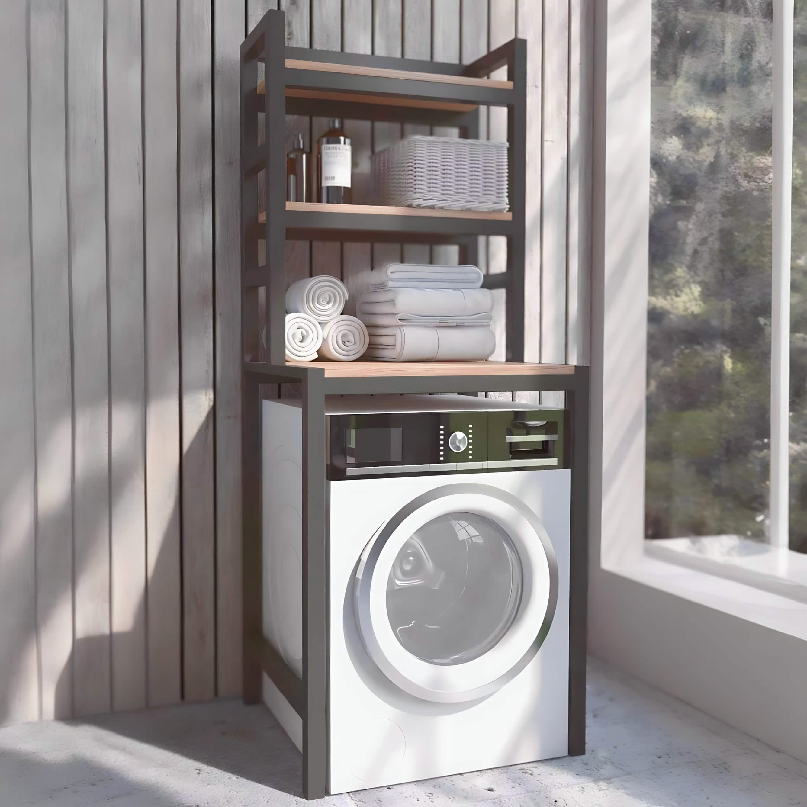 وحدة تخزين، معدن وخشب ام دي اف ، 80*50*180 سم