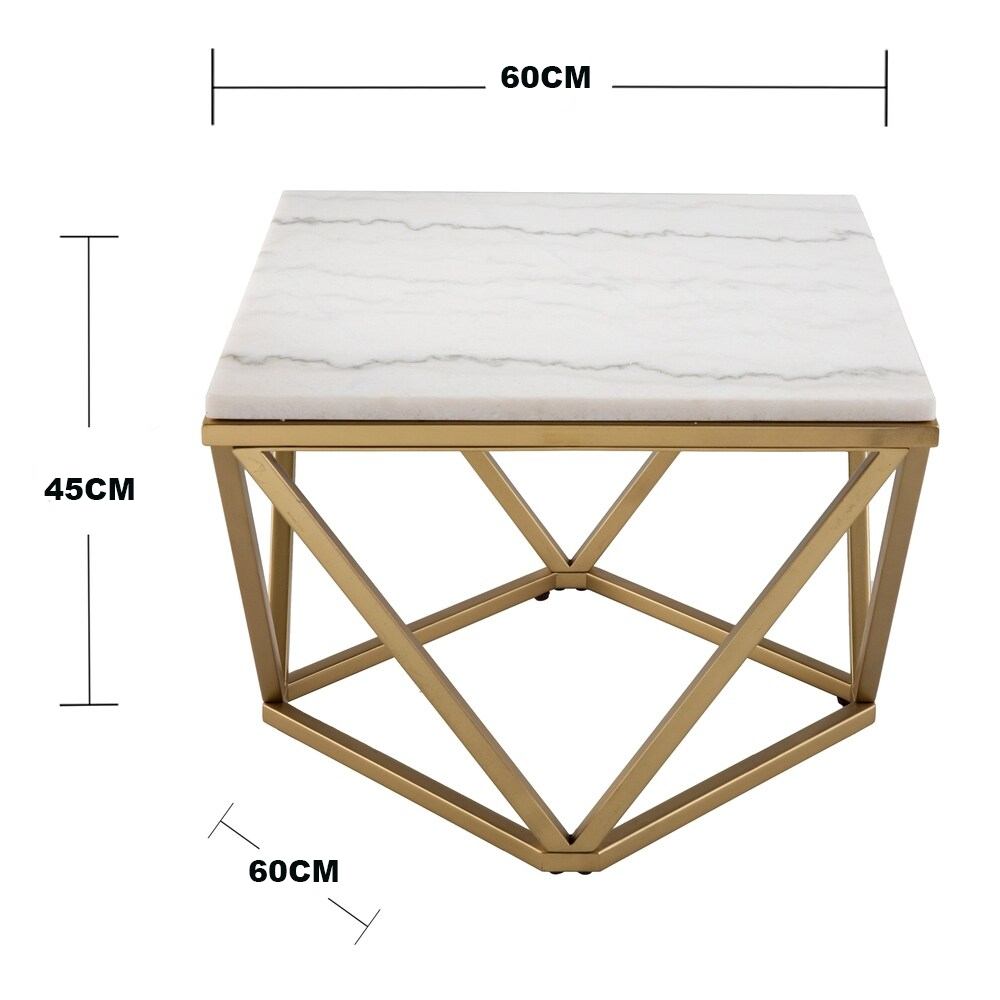 ترابيزة جانبية معدن 60*60*45 سم - CH219