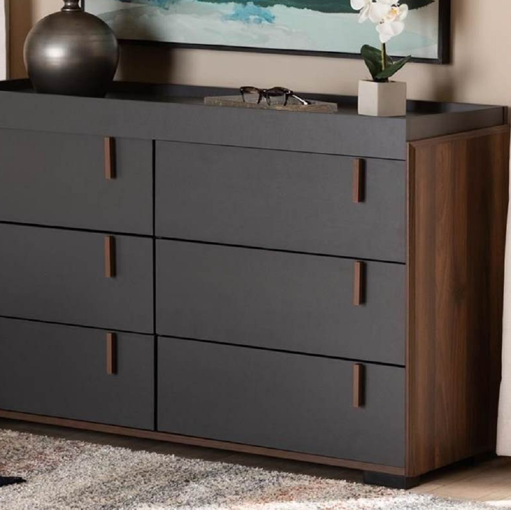 وحدة أدراج خشب ام دي اف، 120*40*80 سم