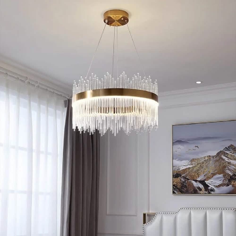 نجفة ستيل، 60*80 سم- ذهبي