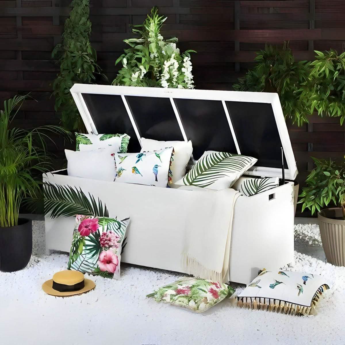 صندوق تخزين راتان 130*63*66 سم - OSR2 Oscar Rattan