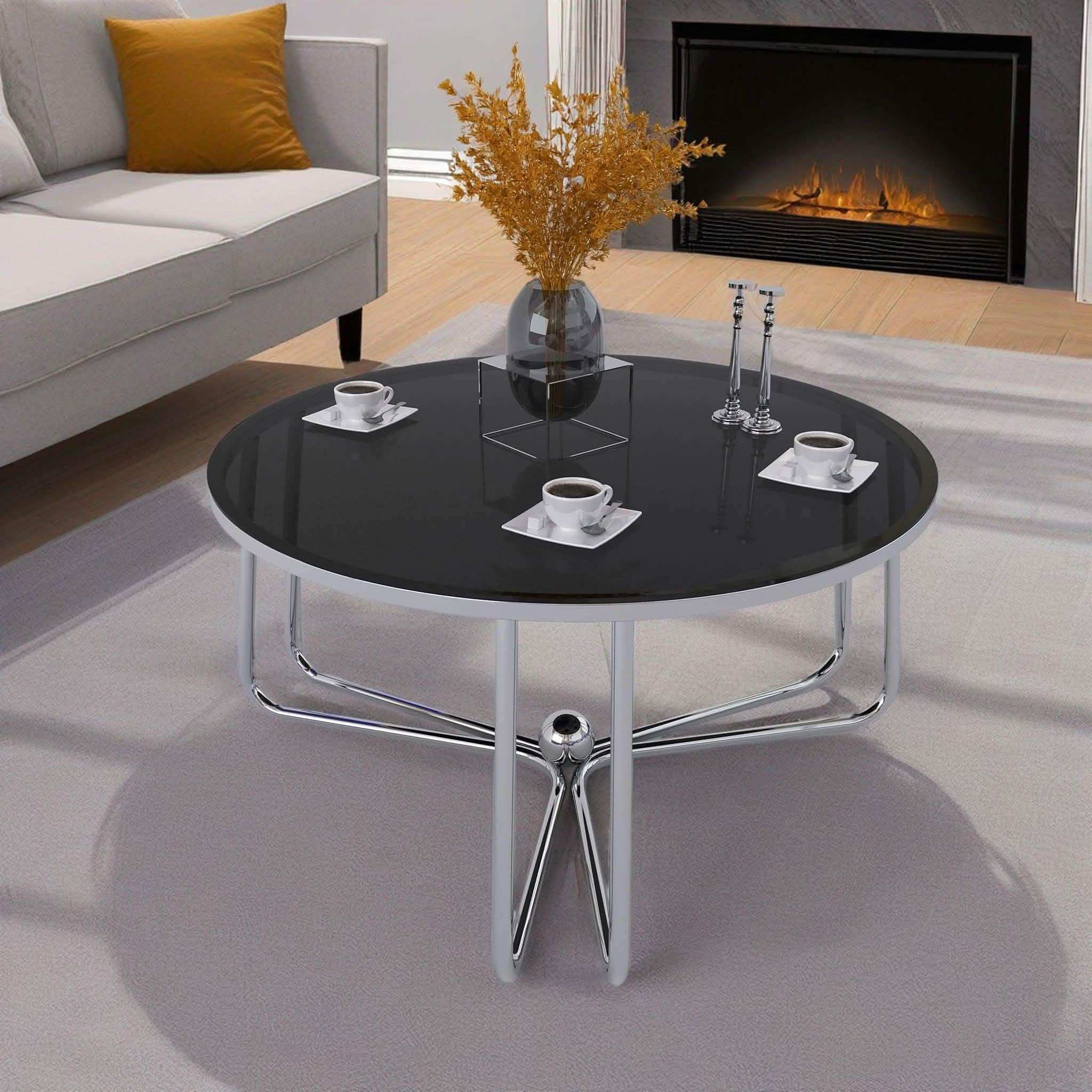 ترابيزة قهوة دائرية 90*45 سم - RAX35 - Homix