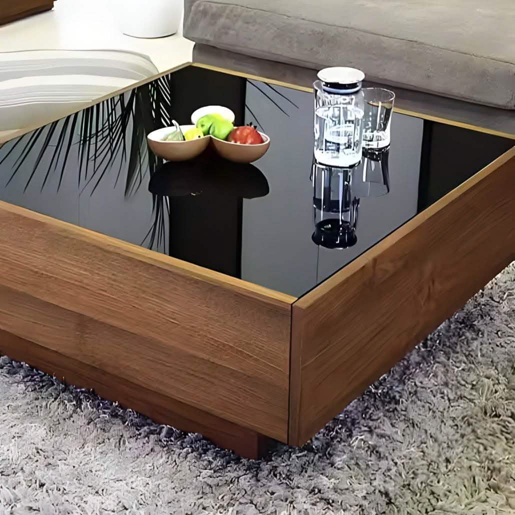 تسوق الأن من هومكس  ترابيزة قهوة ام دي اف 90*50*45 سم - HOM115 بأفضل سعر وأفضل جودة 