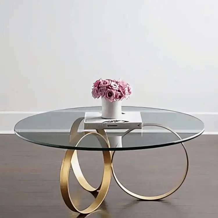 ترابيزة قهوة معدن 90*90*45 سم - STA27 - Homix