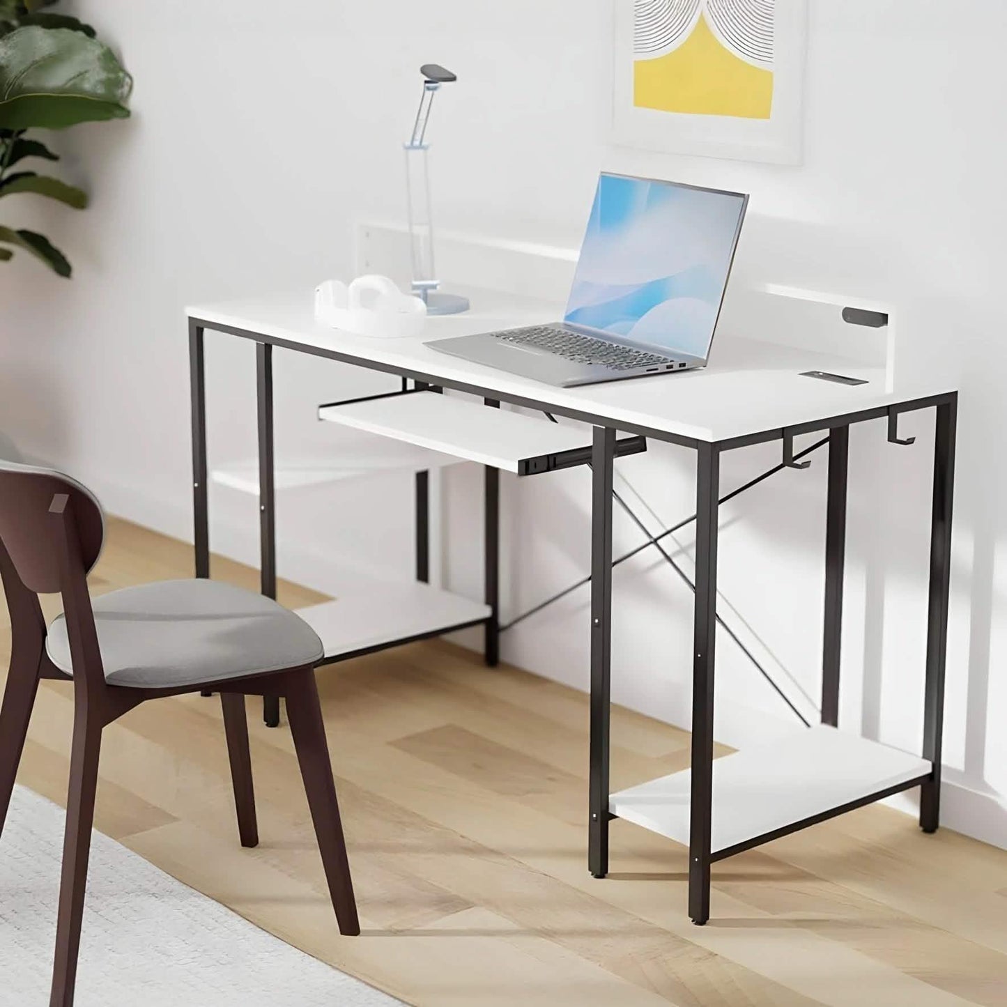 مكتب معدن، 120*60*75 سم