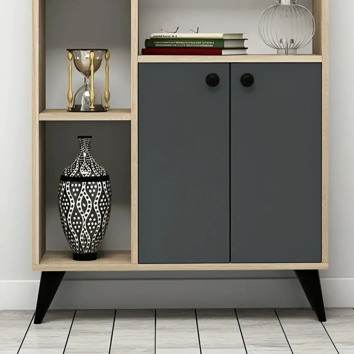 وحدة تخزين مكتبة 90*40*130 سم - CLG17 - Homix