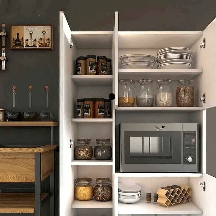 وحدة تخزين مطبخ أبيض 90*40*170 سم - CLG28 - Homix