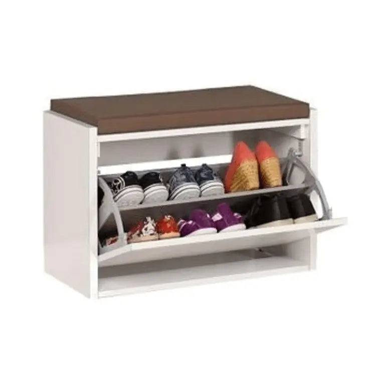 جزامة أحذية بمقعد ام دي اف 90*40*45 سم - CLG617 - Homix