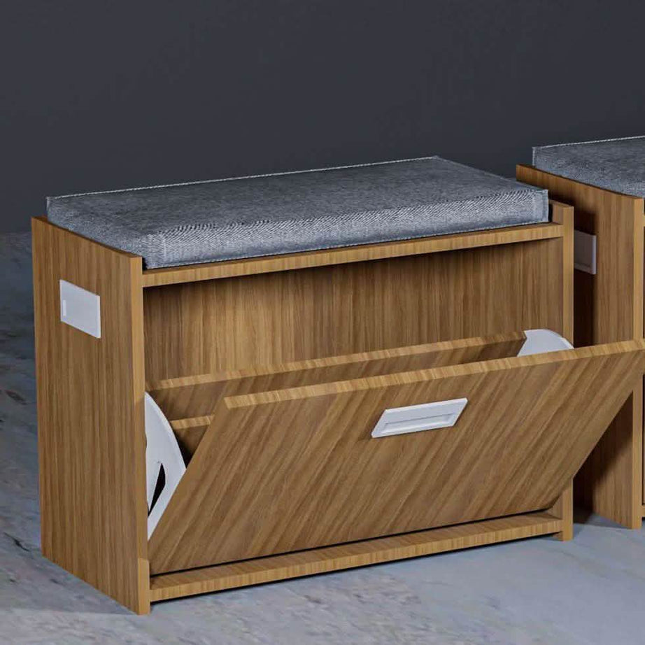 جزامة أحذية ام دي اف 90*40*50 سم - HOR5 - Homix