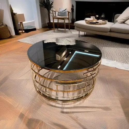 ترابيزة قهوة ستانلس ستيل 90*45 سم - RAX27 - Homix