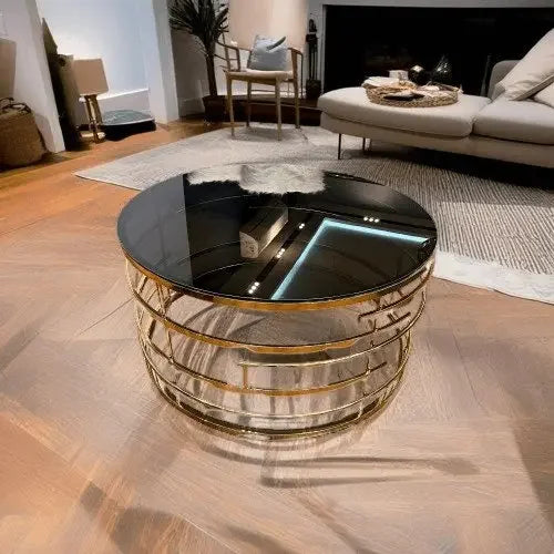 ترابيزة قهوة ستانلس ستيل 90*45 سم - RAX27 - Homix