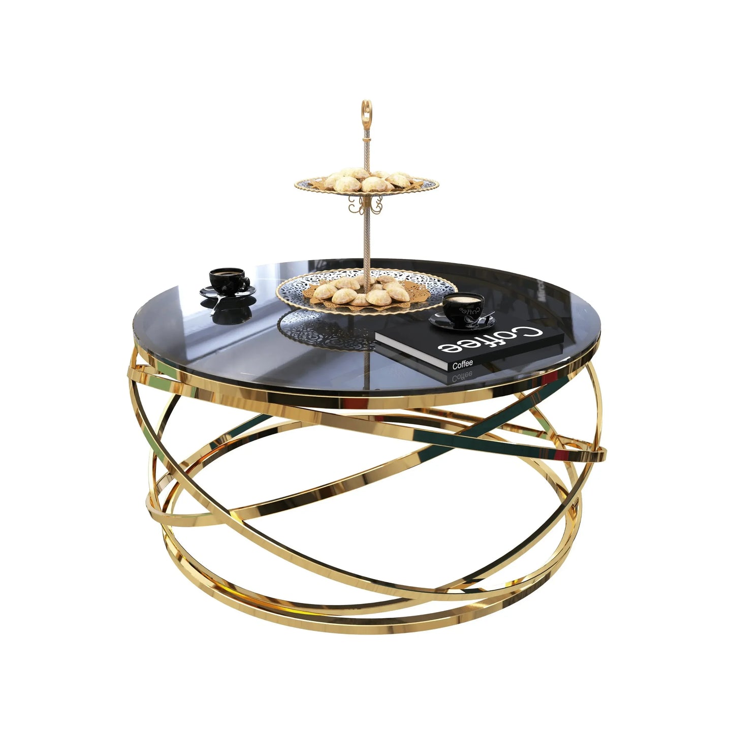 ترابيزة قهوة ستانلس ستيل 90*45 سم - RAX28 - Homix