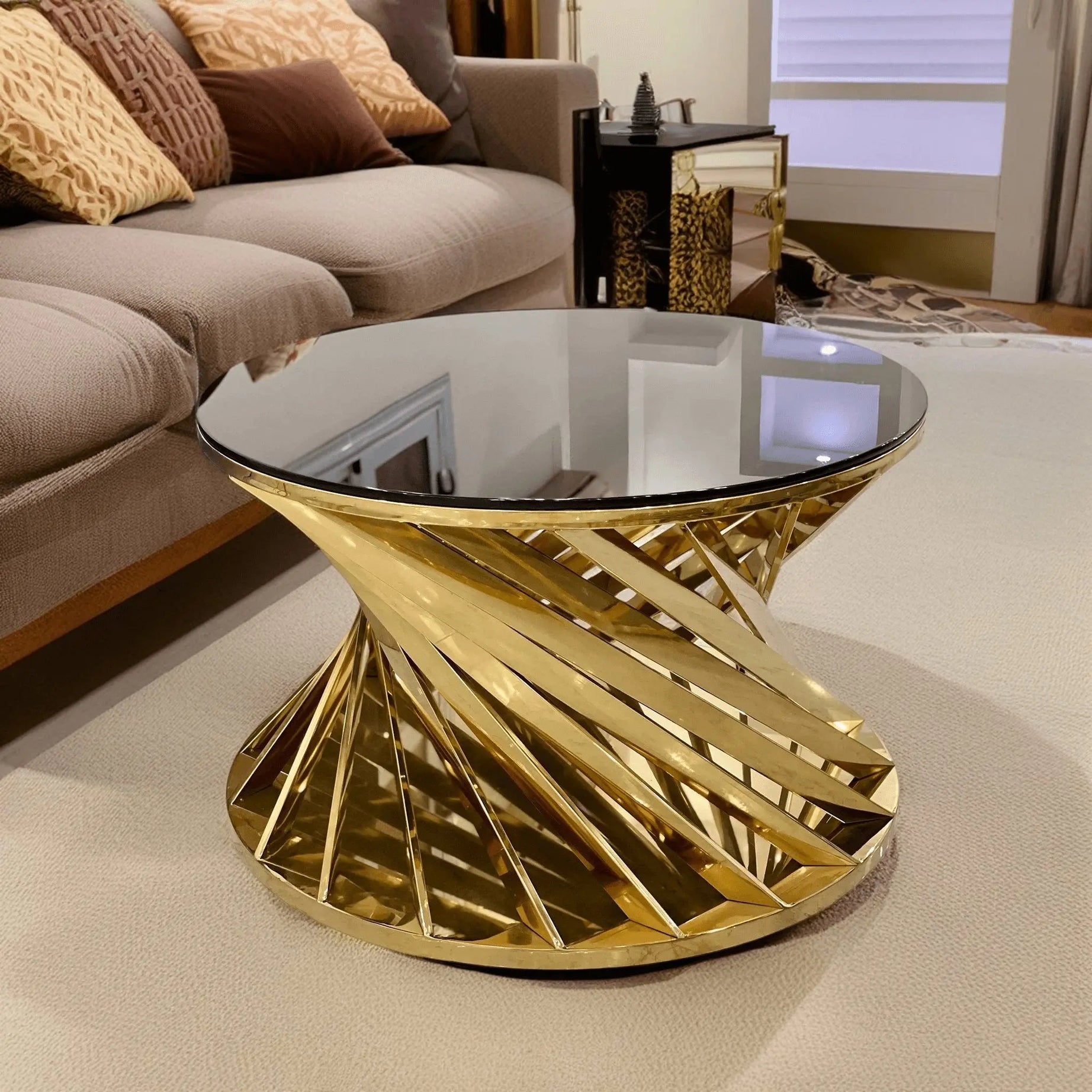 ترابيزة قهوة دائرية 90*45 سم - RAX29 - Homix