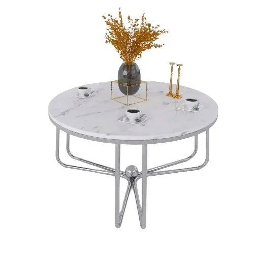 ترابيزة قهوة ستانلس ستيل 90*45 سم - RAX34 - Homix