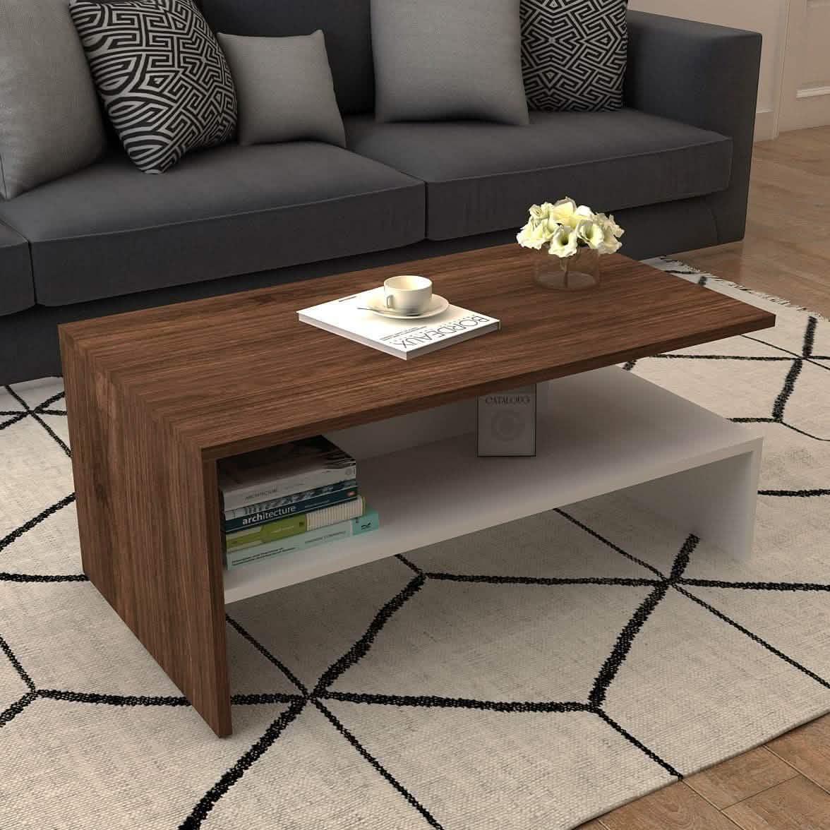 تسوق الأن من هومكس  ترابيزة قهوة ام دي اف 90*50*40 سم - CLG342 بأفضل سعر وأفضل جودة 