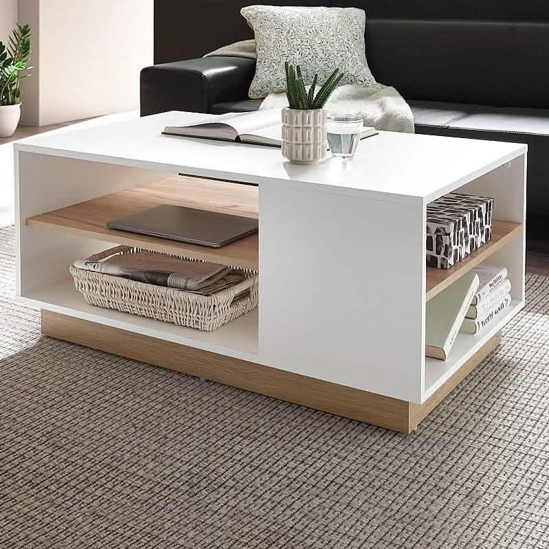 تسوق الأن من هومكس  ترابيزة قهوة ام دي اف 90*50*45 سم - CLG445 بأفضل سعر وأفضل جودة 