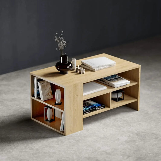 ترابيزة قهوة ام دي اف 90*50*45 سم - HOR11 - Homix