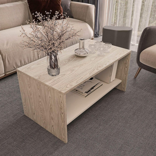 ترابيزة قهوة ام دي اف، 90*50*45 سم