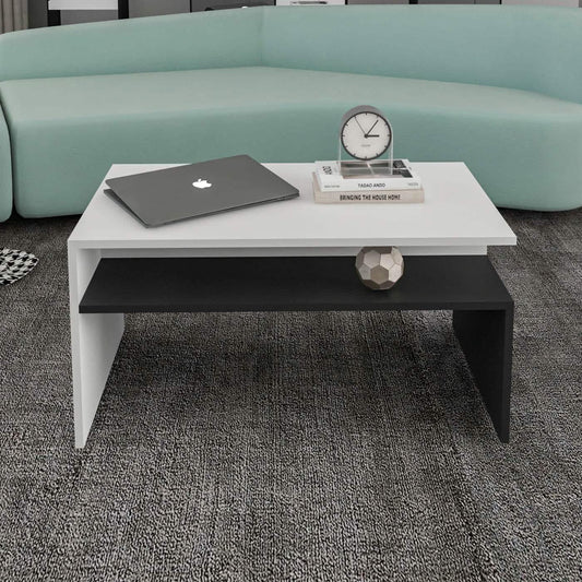 تسوق الأن من هومكس  ترابيزة قهوة ام دي اف 90*50*45 سم - ZAT4 بأفضل سعر وأفضل جودة 