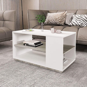 تسوق الأن من هومكس  ترابيزة قهوة ام دي اف 90*50*48 سم - ZAT7 بأفضل سعر وأفضل جودة 