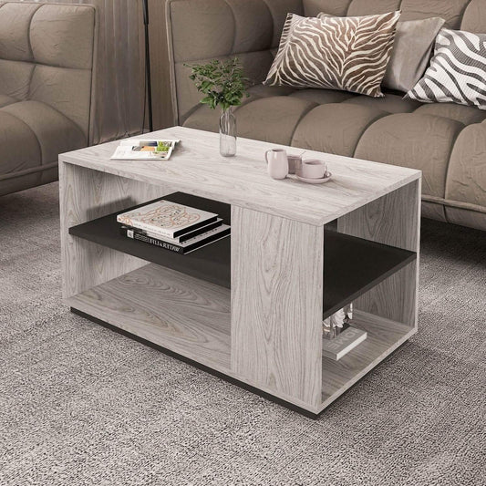 تسوق الأن من هومكس  ترابيزة قهوة ام دي اف 90*50*48 سم - ZAT7 بأفضل سعر وأفضل جودة 