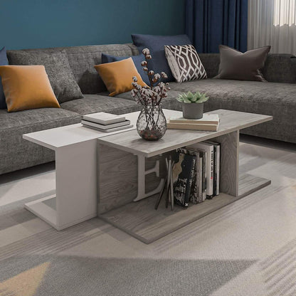 ترابيزة قهوة مزدوجة، 90*60*35 سم