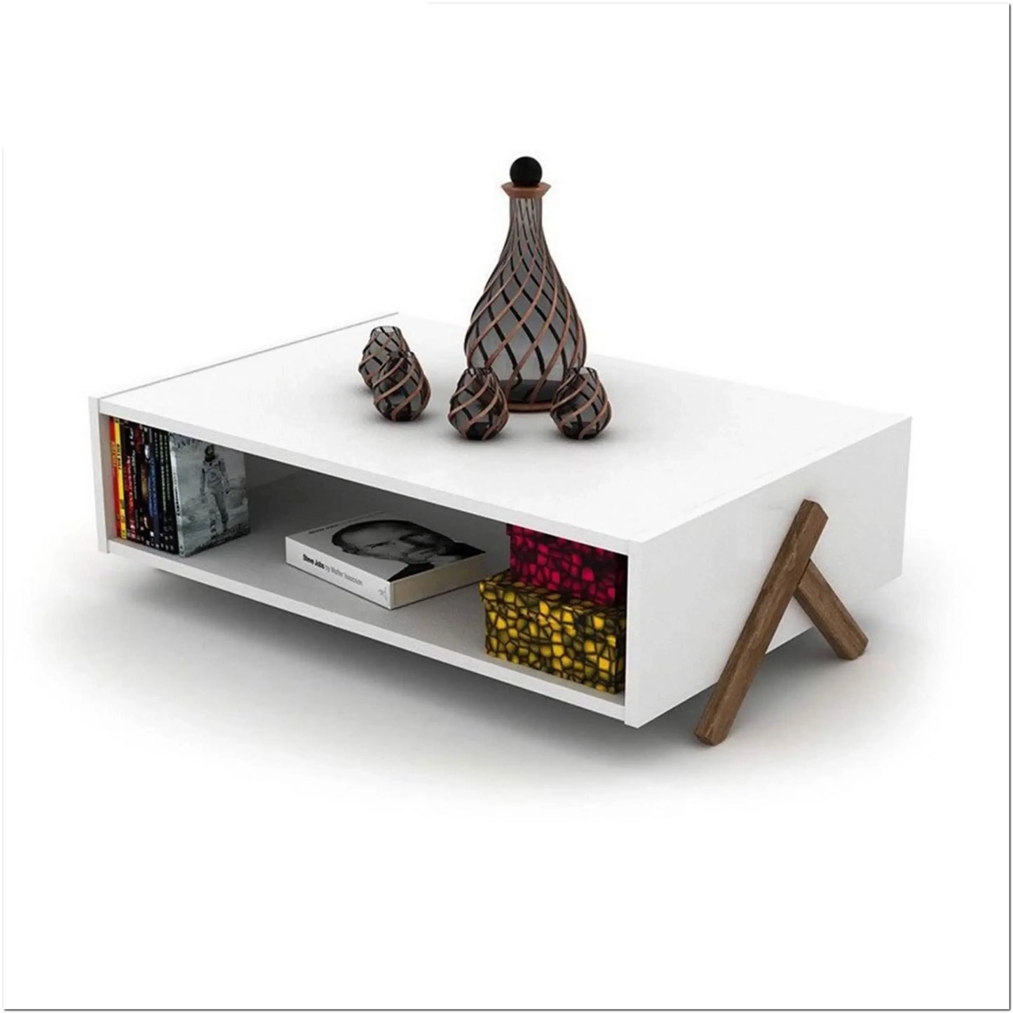 تسوق الأن من هومكس  ترابيزة وسط ام دي اف 90*60*40 سم - CLG345 بأفضل سعر وأفضل جودة 