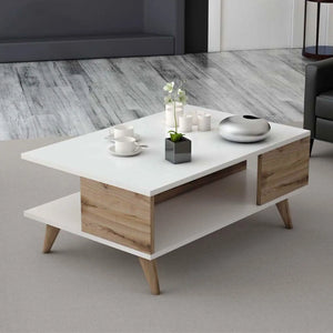 تسوق الأن من هومكس  ترابيزة قهوة ام دي اف 90*60*40 سم - CLG386 بأفضل سعر وأفضل جودة 