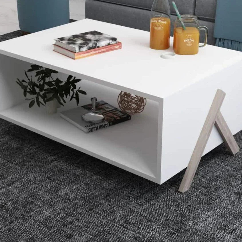 ترابيزة قهوة ام دي اف، 90*60*40 سم