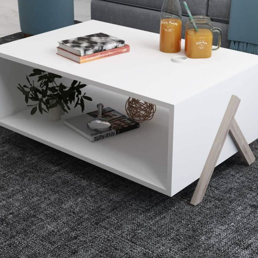 ترابيزة قهوة ام دي اف، 90*60*40 سم