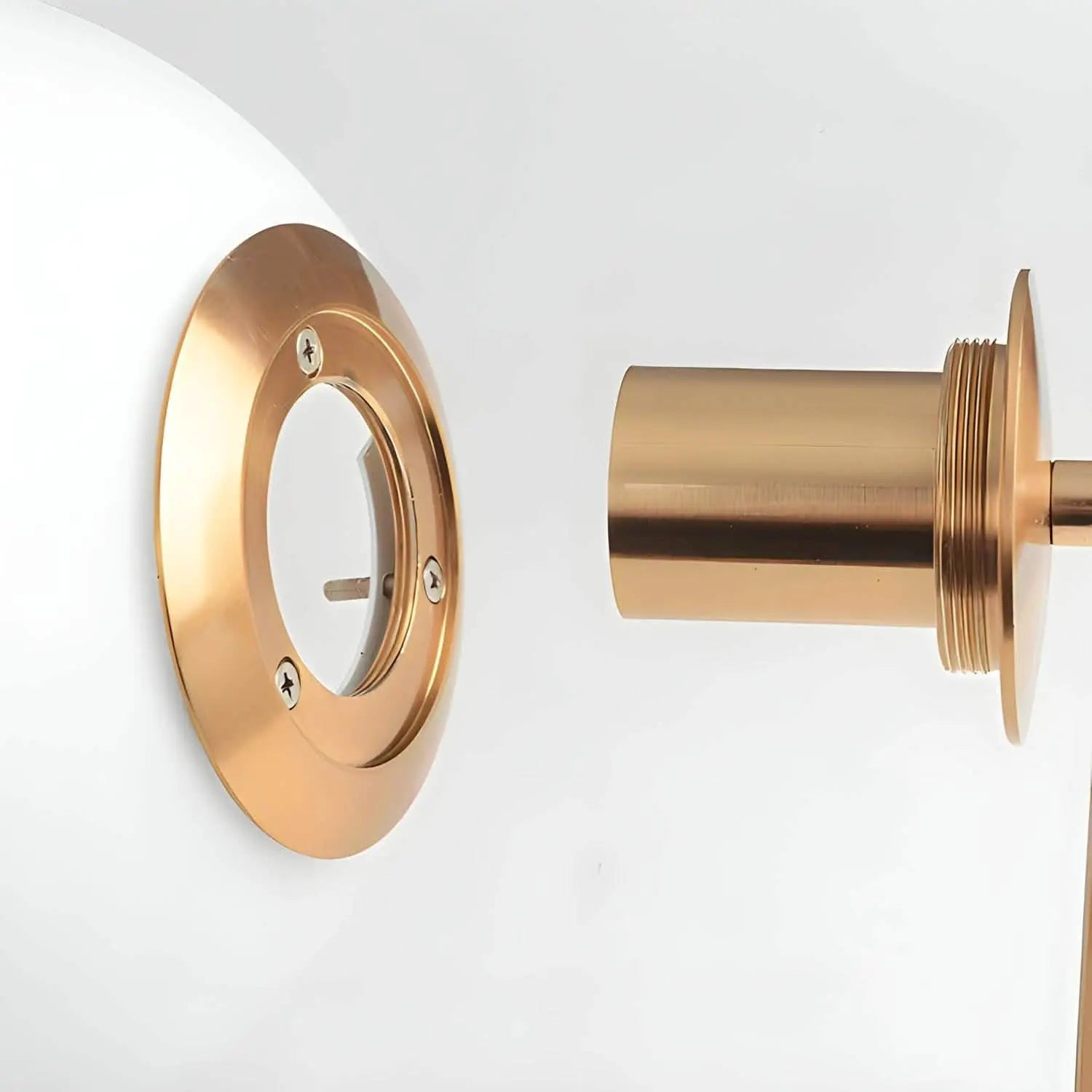 نجفة معدن و زجاج، 90*64 سم