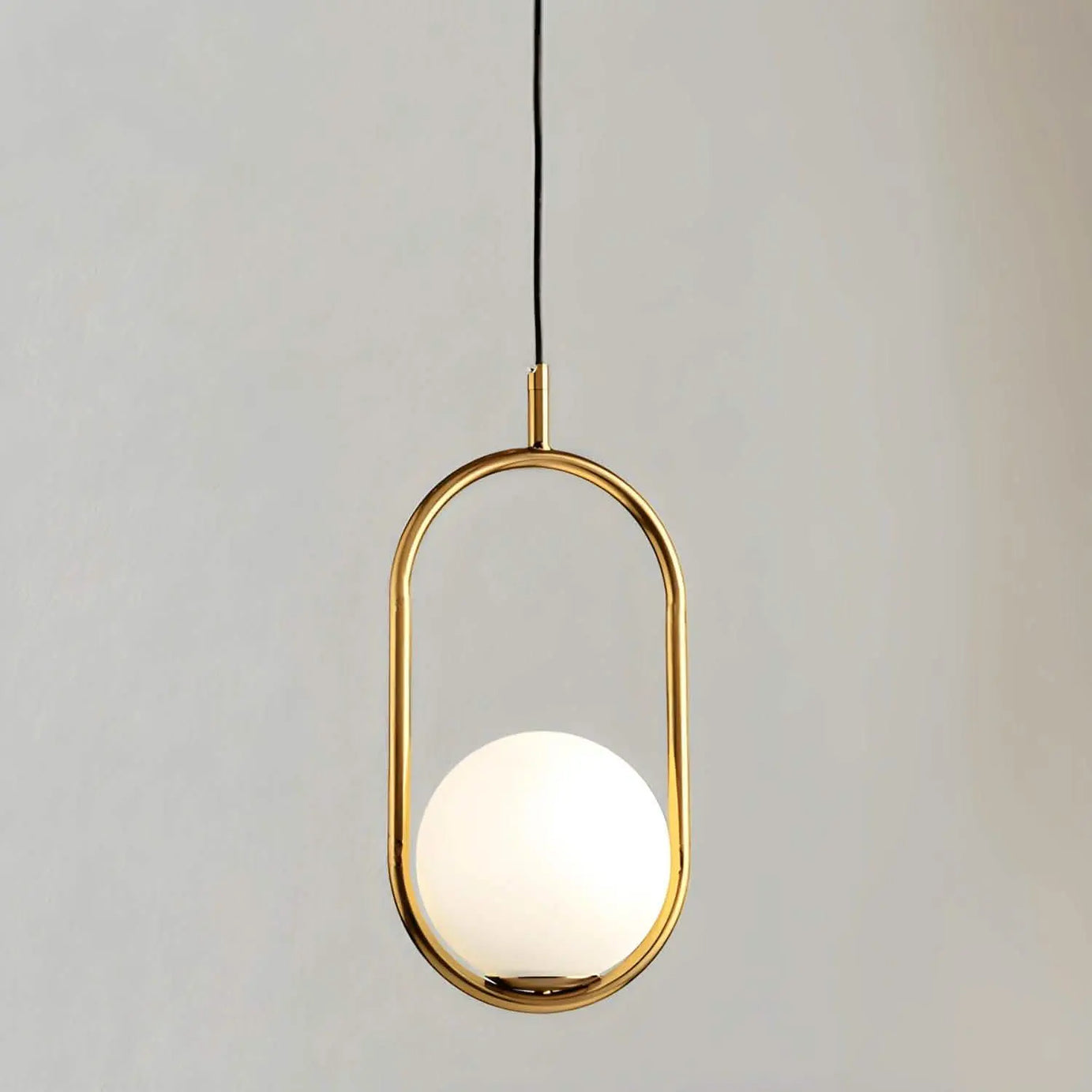 نجفة معدن و زجاج، 90*64 سم