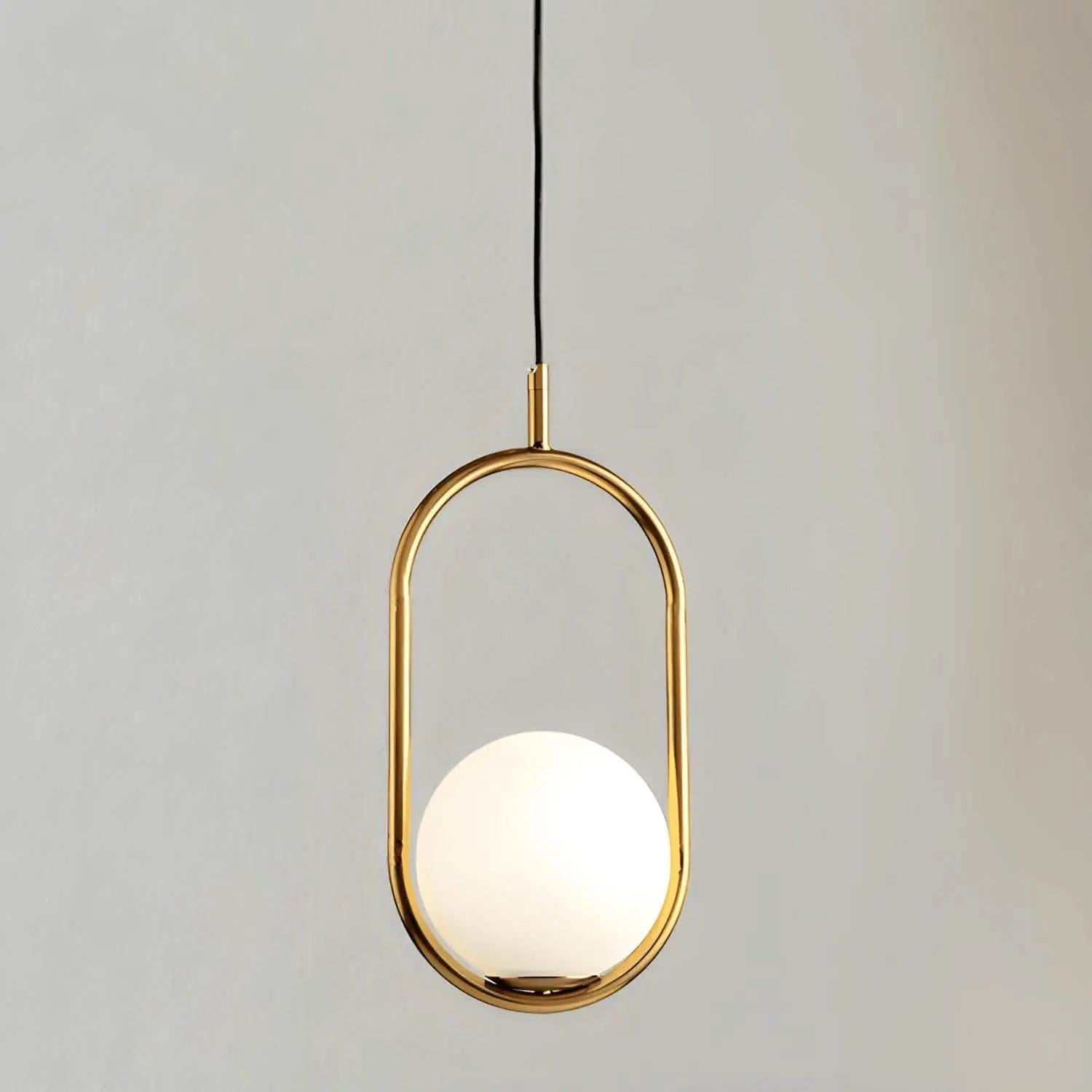 نجفة معدن و زجاج، 90*64 سم