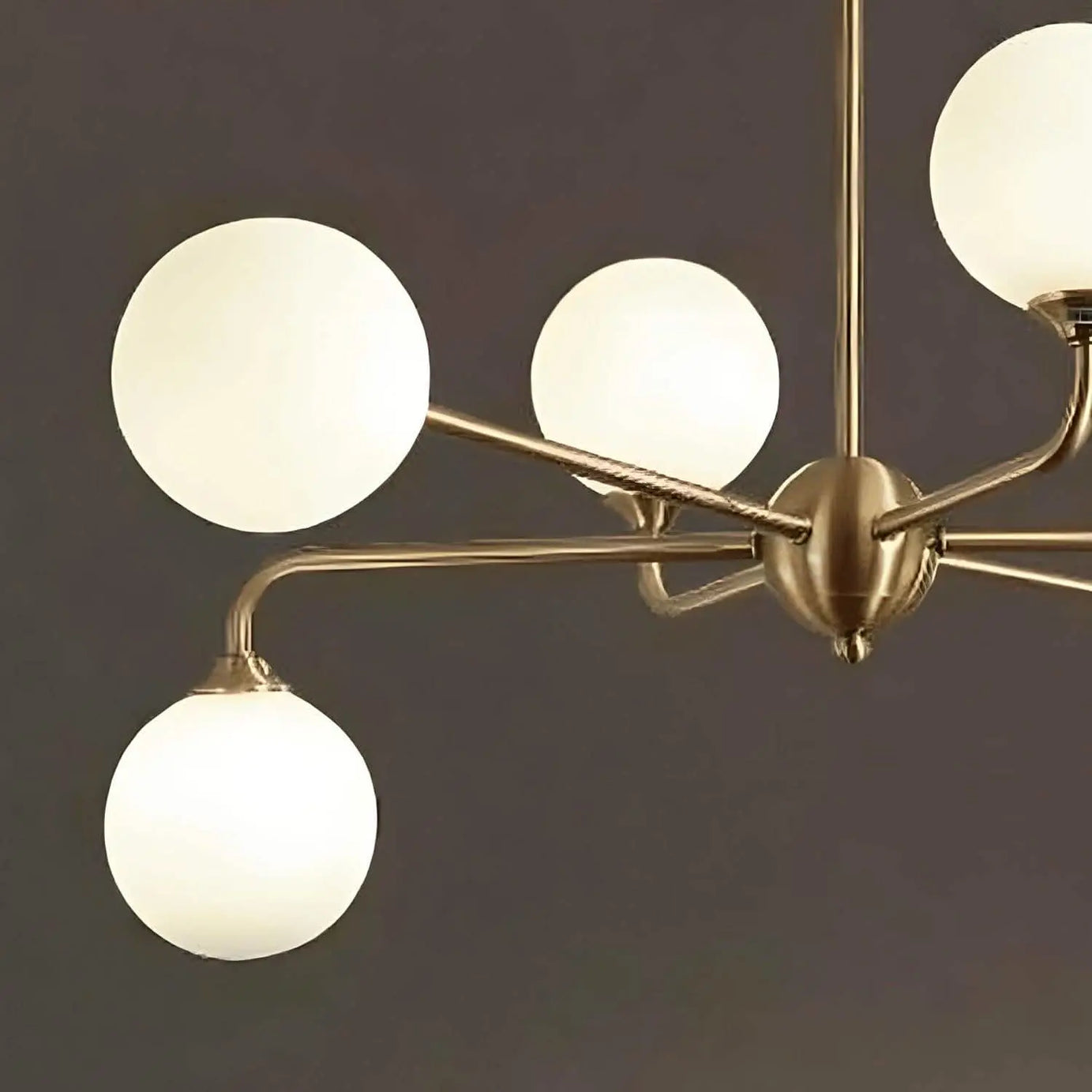 نجفة معدن و زجاج 90*65 سم - YLG14 - Homix