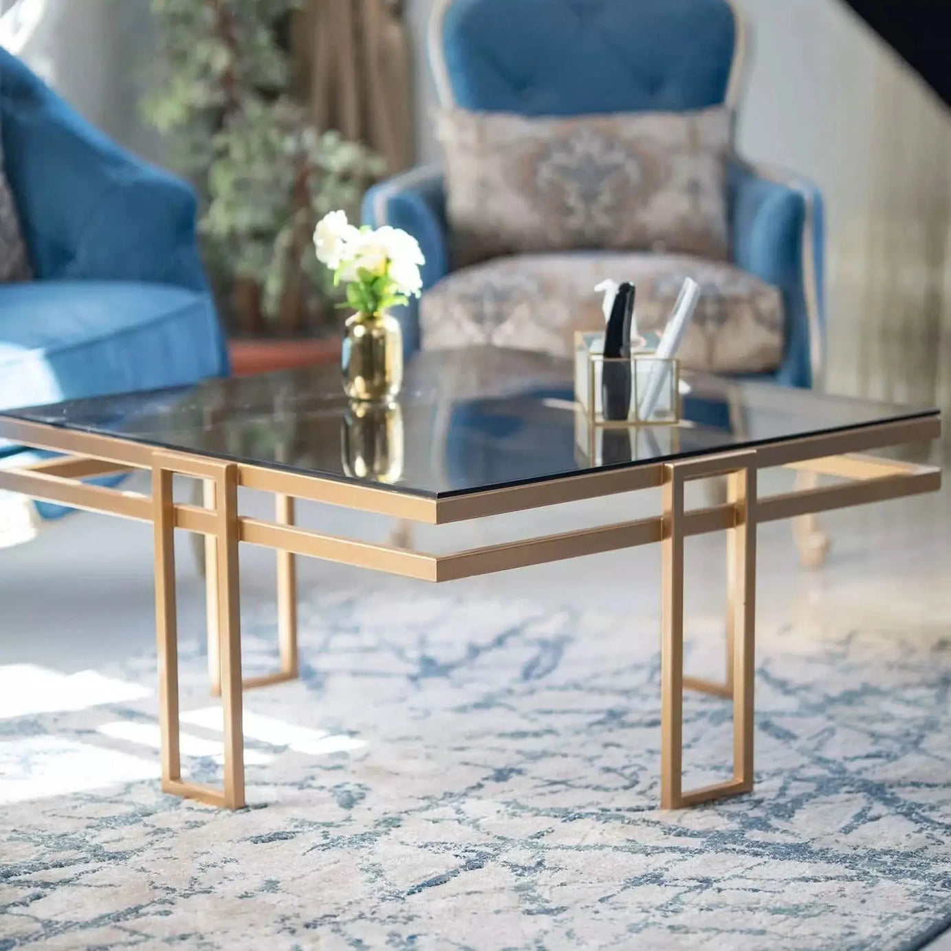 تسوق الأن من هومكس  ترابيزة معدن 90*90*45 سم - CH167 بأفضل سعر وأفضل جودة 