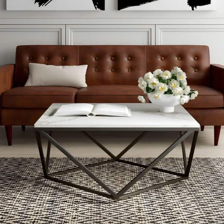 تسوق الأن من هومكس  ترابيزة قهوة 90*90*45 سم - CH212 بأفضل سعر وأفضل جودة 