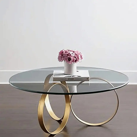 ترابيزة قهوة معدن 90*90*45 سم - STA27 - Homix