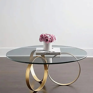 ترابيزة قهوة معدن 90*90*45 سم - STA27 - Homix