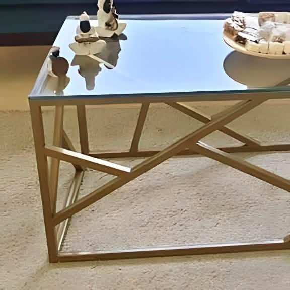 ترابيزة قهوة زجاج 40*90*50 سم - RON82 Royal Iron