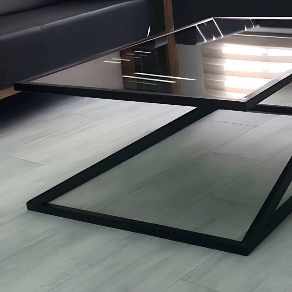 ترابيزة قهوة زجاج 50*90*40 سم - RON77 Royal Iron