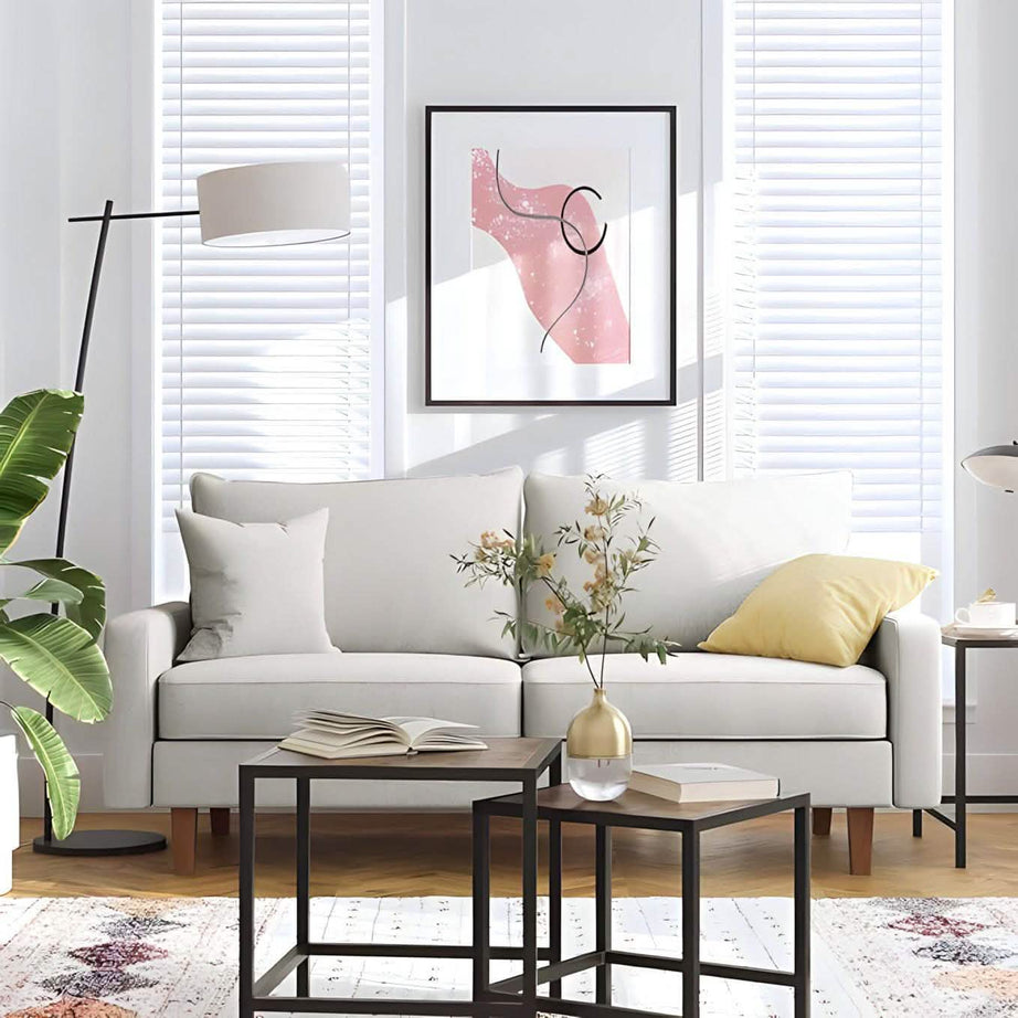 كنبة خشب زان 180*85*70 سم - MAS52 Al-Masa