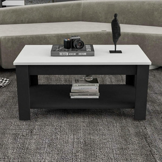 تسوق الأن من هومكس  ترابيزة قهوة ام دي اف 92*52*43 سم - ZAT6 بأفضل سعر وأفضل جودة 