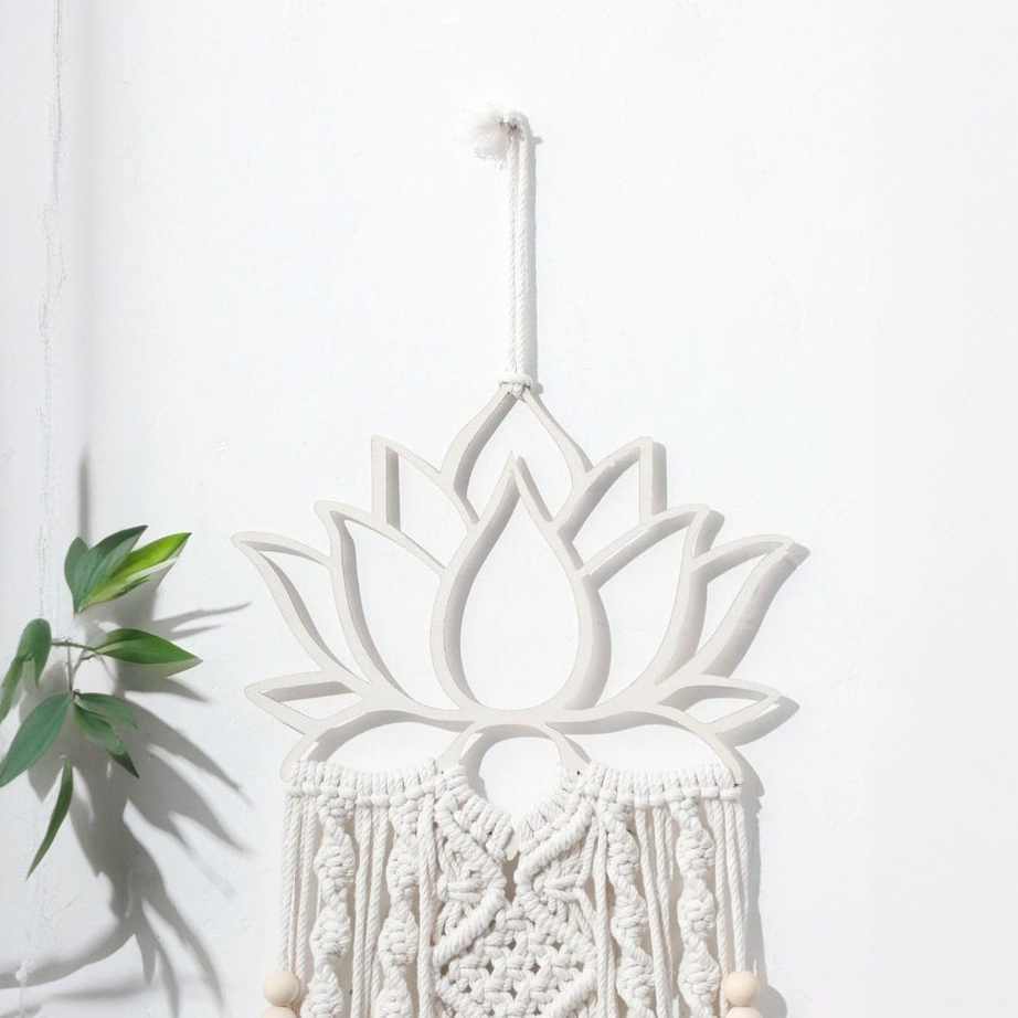 مكرمية حائط خشب، 35*85 سم