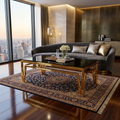 ترابيزة قهوة ستيل، 120*60*45 سم