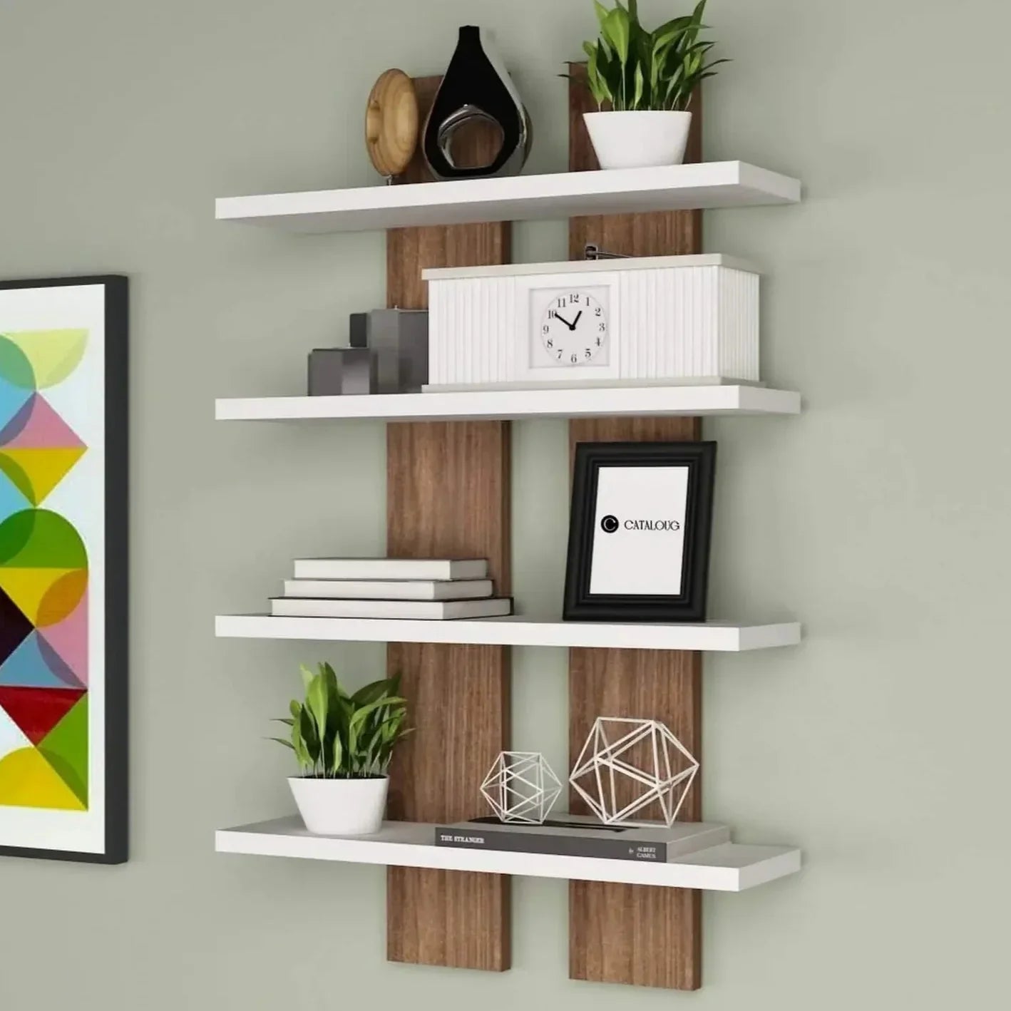 رف ام دي اف، 50*15*80 سم